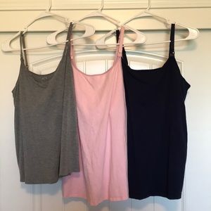 SOLD **LOT OF 3** nursing/breastfeeding tanks